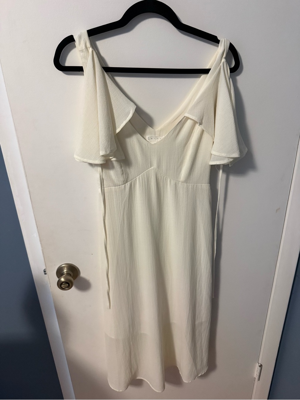Leith Ivory Romantic Dress